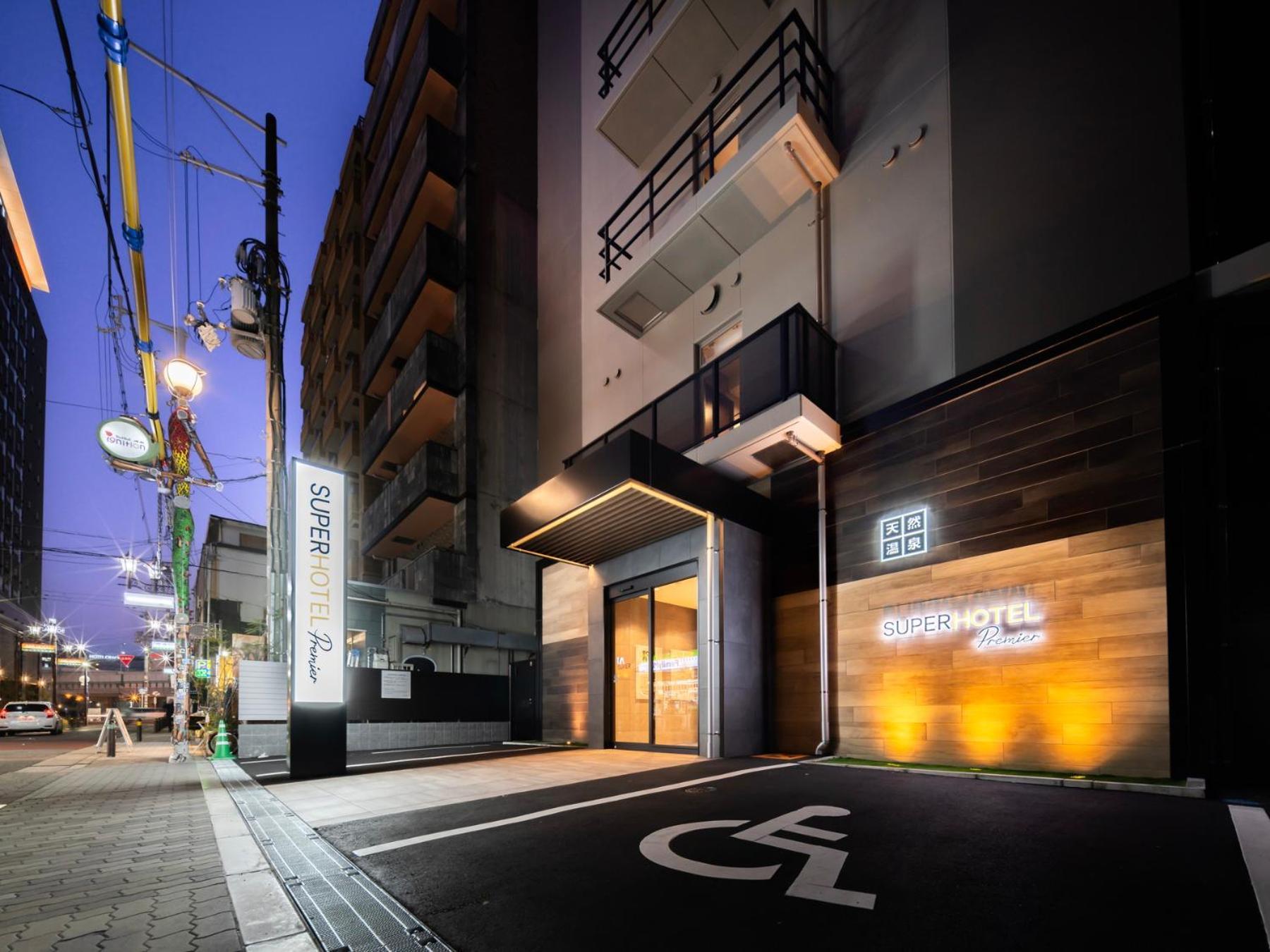 Super Hotel Premier Namba Shinsaibashi Natural Hot Spring Osaka Exterior photo